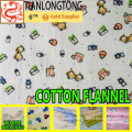 Most popular comfortable 100% cotton fabric flannel quilt patterns